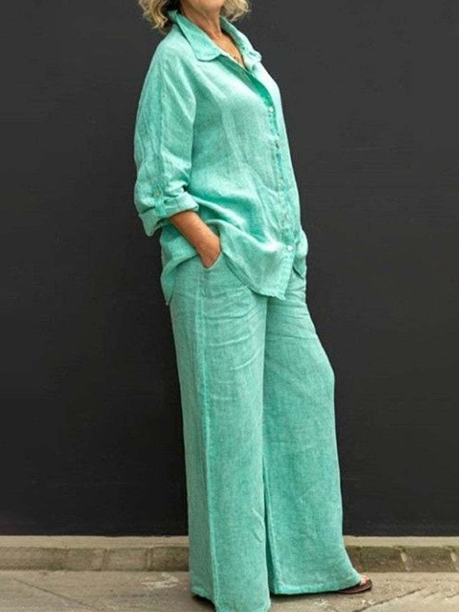 Aubrey linen co-ord