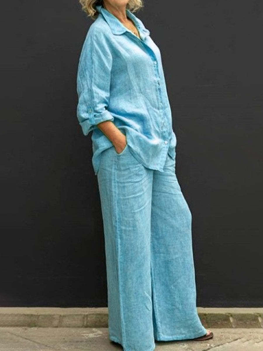Aubrey linen co-ord