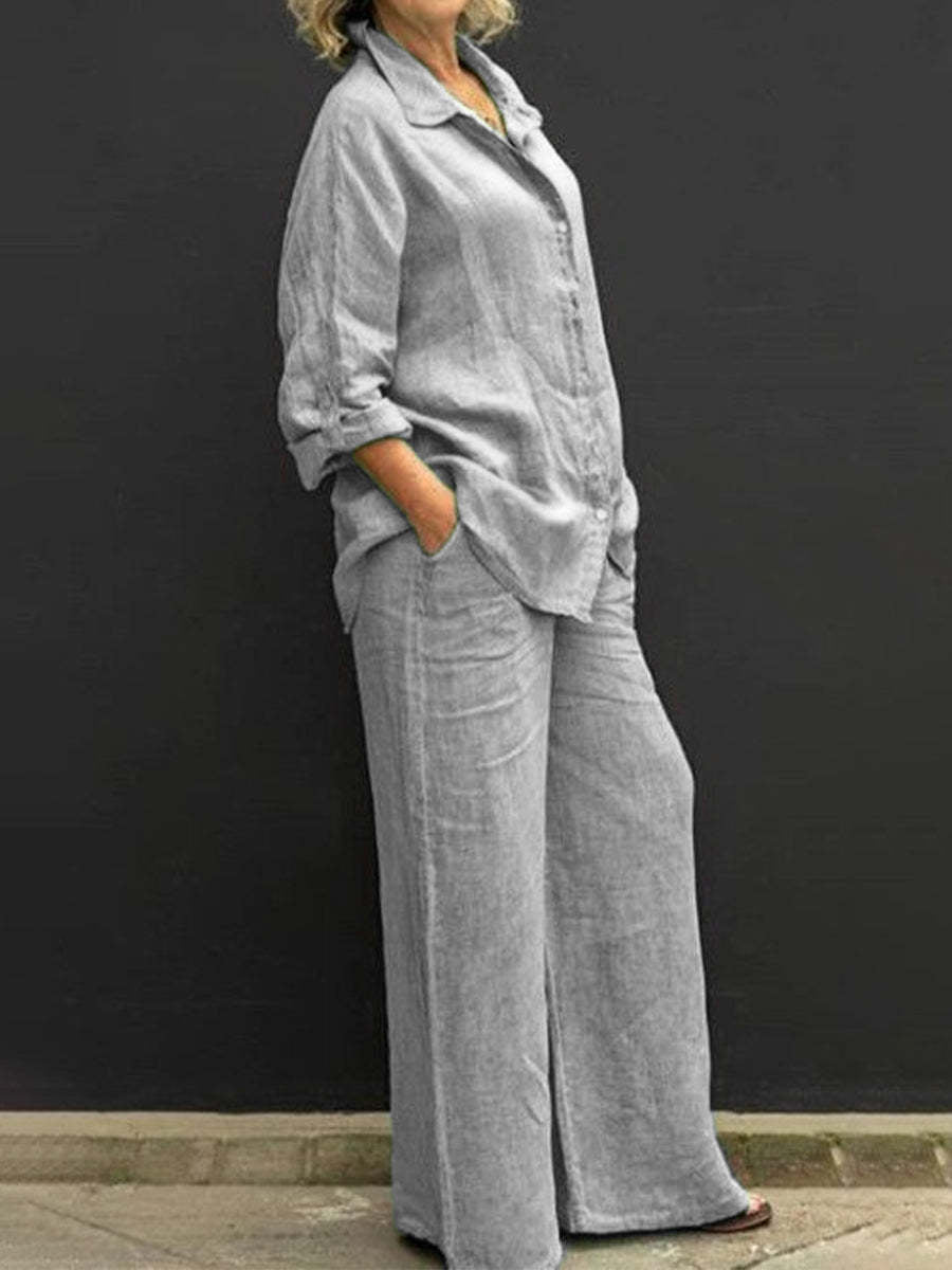 Aubrey linen co-ord