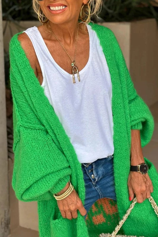 Georgia - Long knitted cardigan