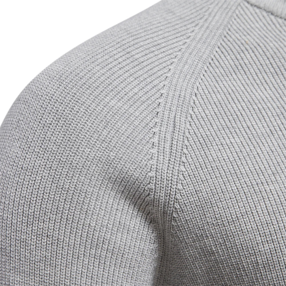 Aziel - Knitted zipper sweater