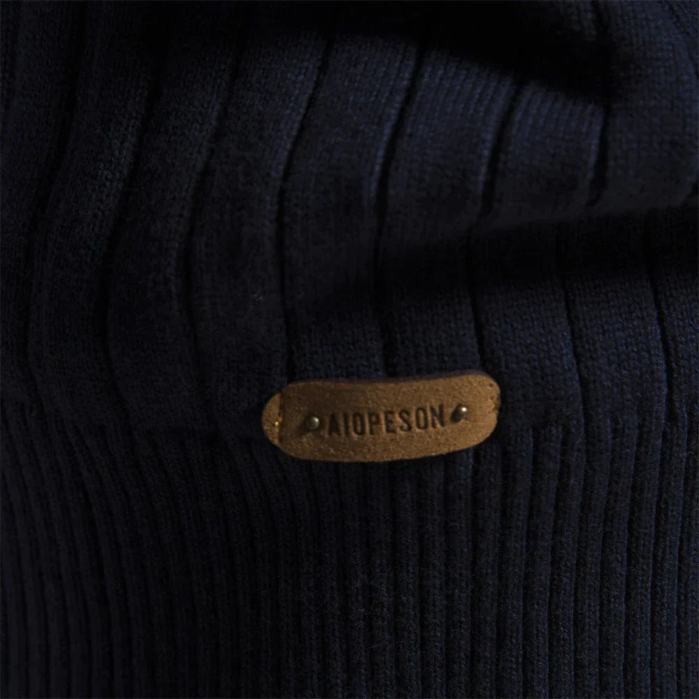 Aziel - Knitted zipper sweater