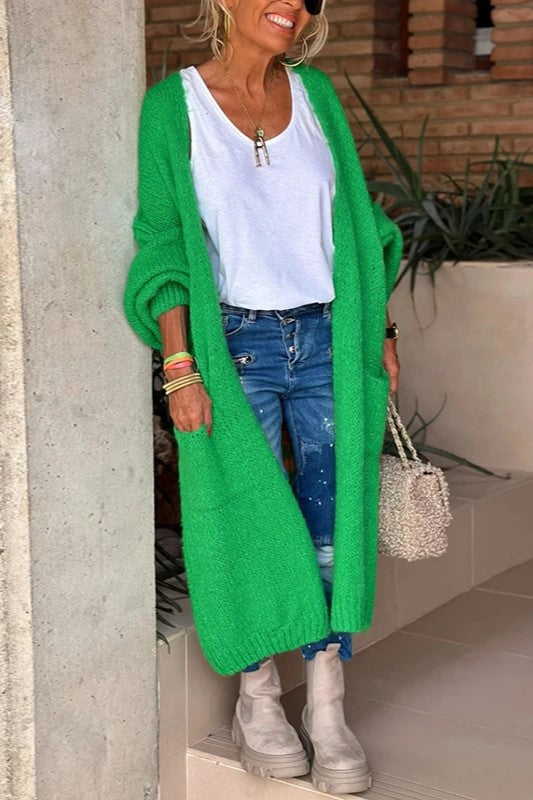 Georgia - Long knitted cardigan