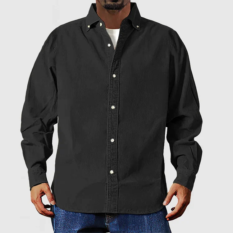 Albert - Men vintage basic overshirt