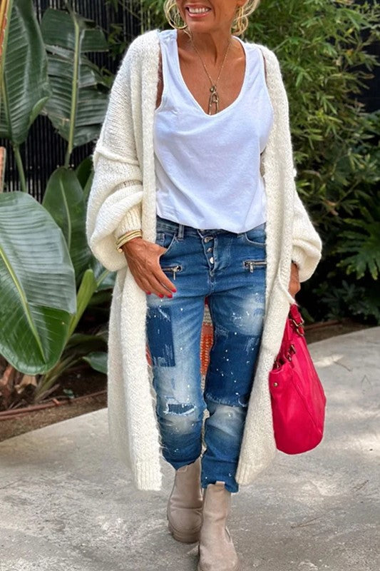 Georgia - Long knitted cardigan