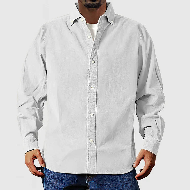 Albert - Men vintage basic overshirt