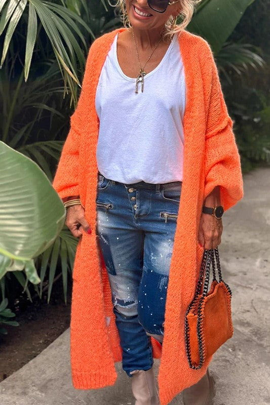 Georgia - Long knitted cardigan