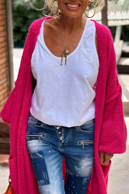 Georgia - Long knitted cardigan