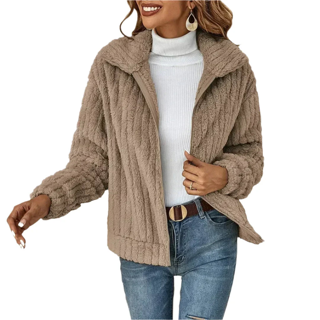 Rhonda - Casual plushy cardigan