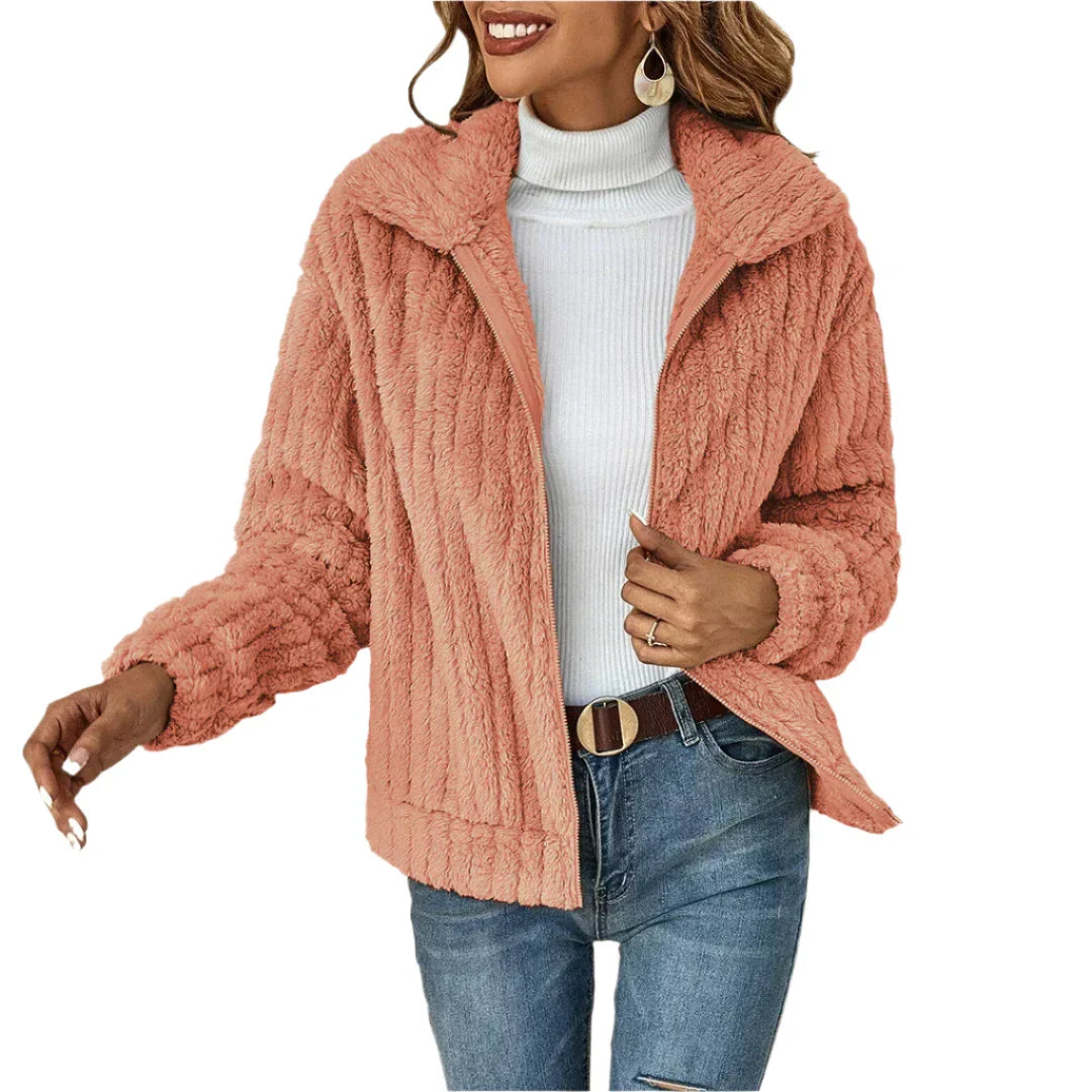 Rhonda - Casual plushy cardigan