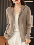 Jenifer - wool blend zip-up vest