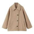 Karina - Turn down collar coat