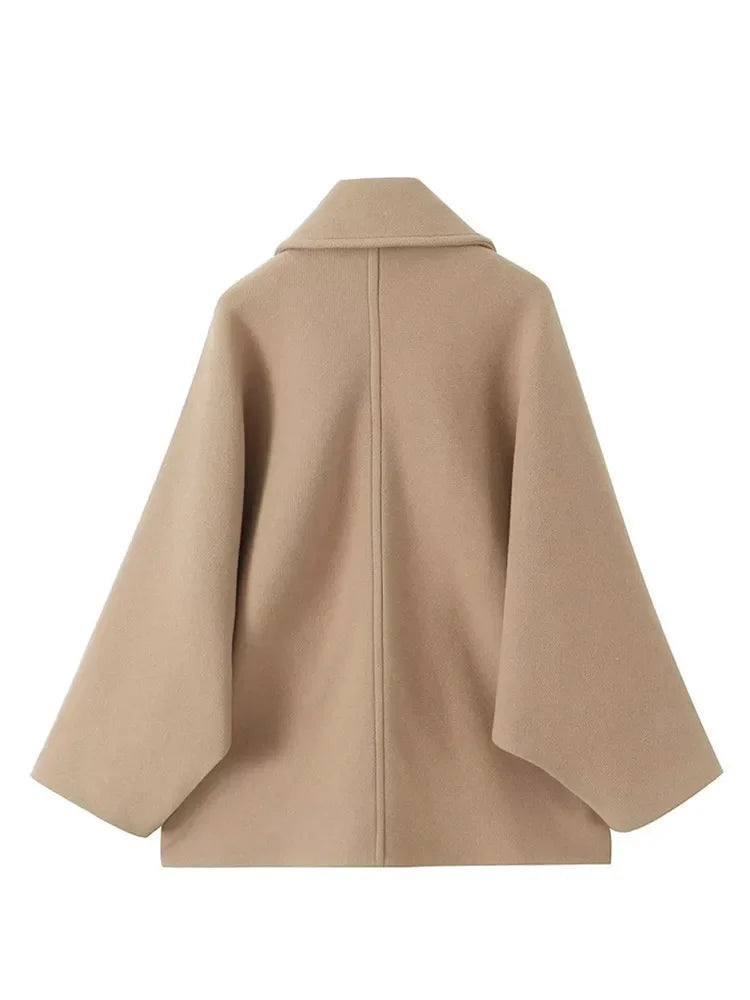 Karina - Turn down collar coat