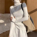 Olivia Heaps Collar Turtleneck Sweater