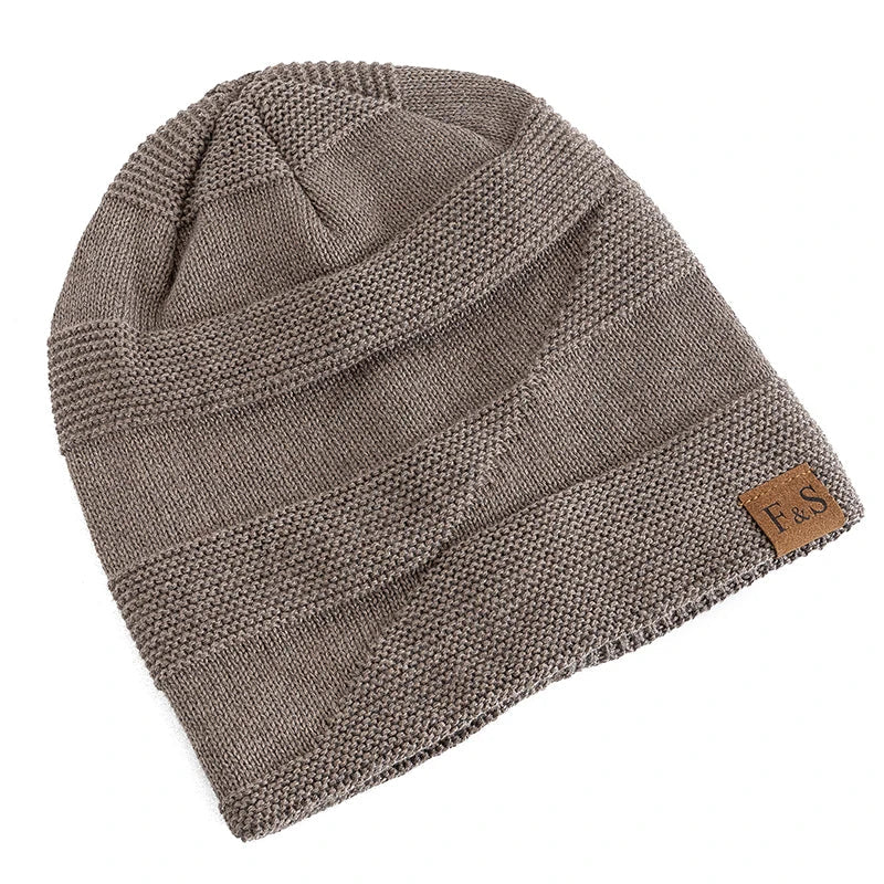 Coos - Fur-lined slouchy hat for winter