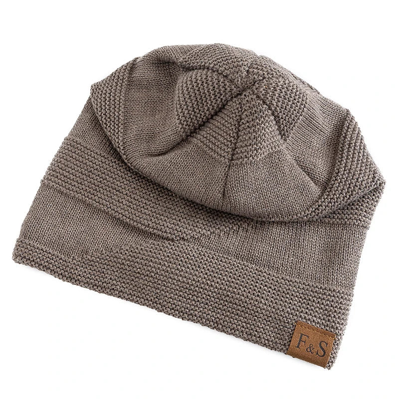 Coos - Fur-lined slouchy hat for winter