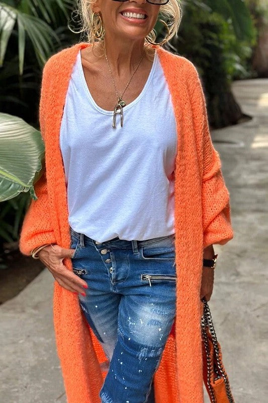 Georgia - Long knitted cardigan