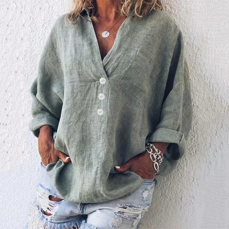 Ammy - Stylish cotton blouse