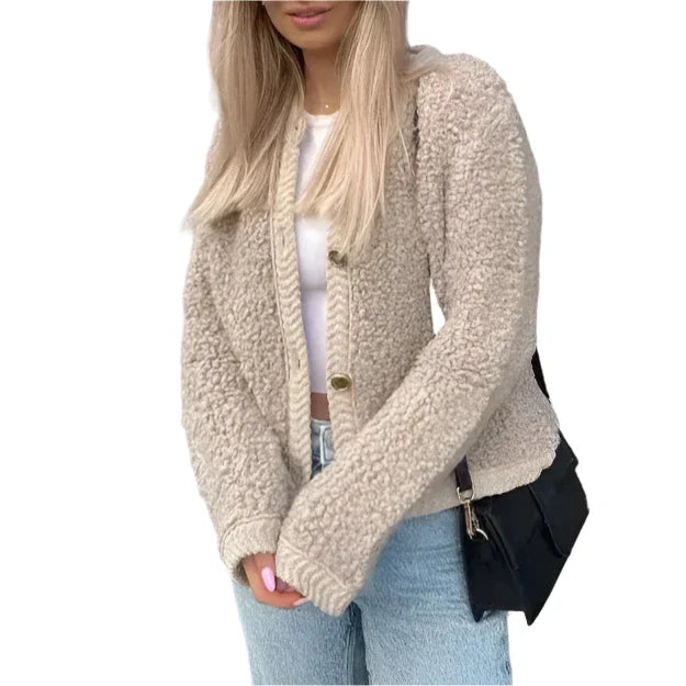 Maia - Teddy Knit Jacket