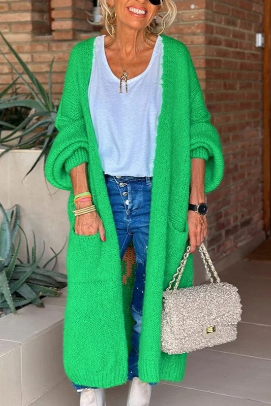 Georgia - Long knitted cardigan