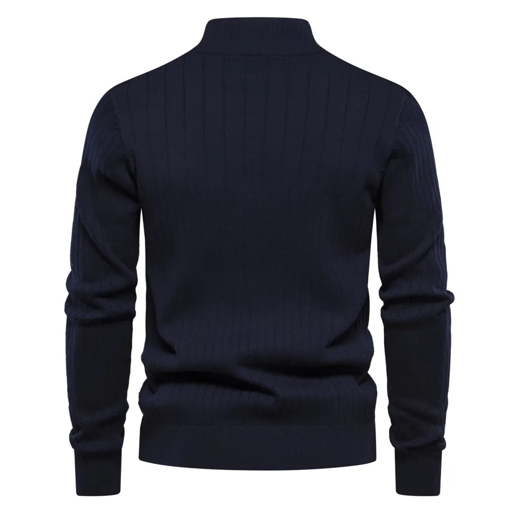 Aziel - Knitted zipper sweater