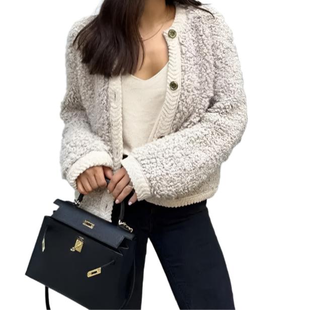 Maia - Teddy Knit Jacket