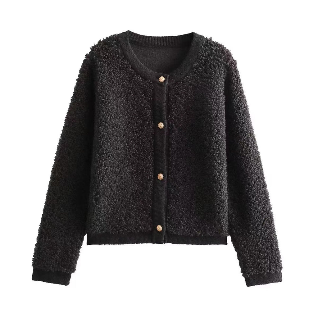 Maia - Teddy Knit Jacket