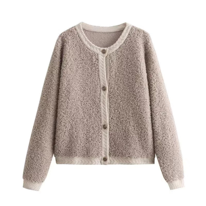 Maia - Teddy Knit Jacket