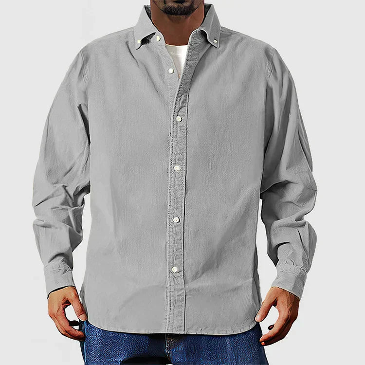 Albert - Men vintage basic overshirt