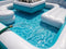 Inflatable Floating Pool Lounge – Backyard Pool Pavilion with Seating — image 12