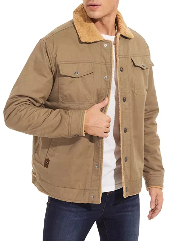 Lars - Bomber jacket with wool lining