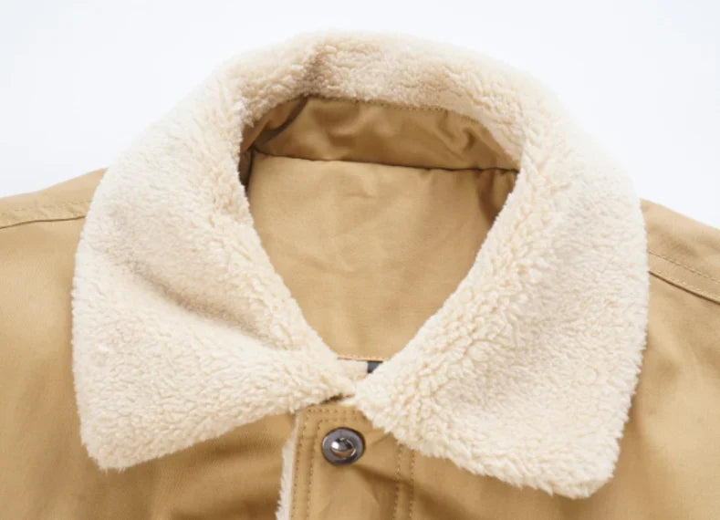 Lars - Bomber jacket with wool lining