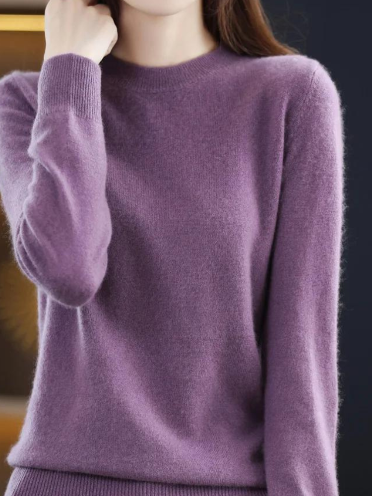 Lyna - Stylish long sleeve knit for women