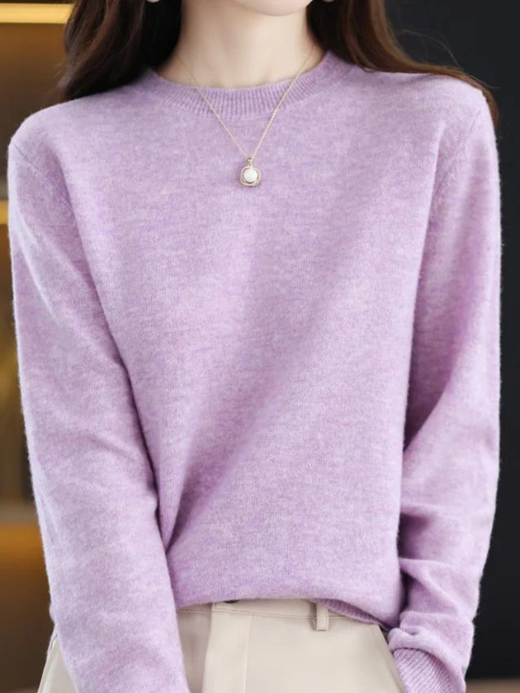 Lyna - Stylish long sleeve knit for women