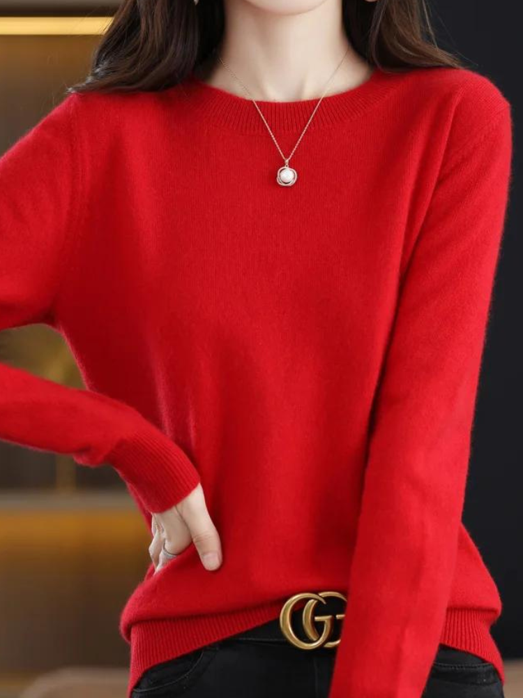 Lyna - Stylish long sleeve knit for women